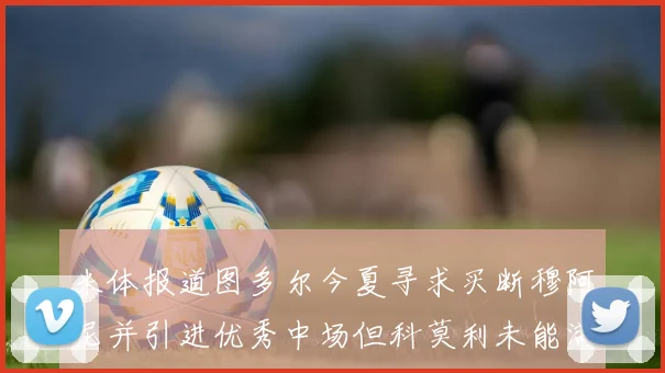 米体报道图多尔今夏寻求买断穆阿尼并引进优秀中场但科莫利未能满足要求